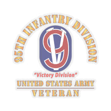 Load image into Gallery viewer, Kiss-Cut Stickers - Army - SSI - 95th Infantry Division - Victory Division - US Army Veteran X 300
