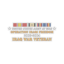 Load image into Gallery viewer, Kiss - Cut Stickers - OIF IRAQ SVC Bar - At War X 300
