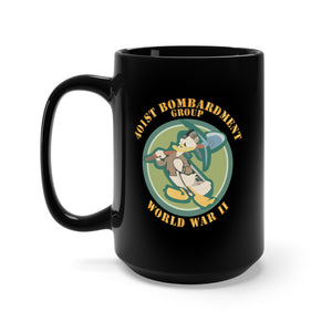 Black Mug 15oz - AAC - 401st Bombardment Group - WWII X 300