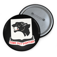 Load image into Gallery viewer, Custom Pin Buttons - 761st Tank Battalion - Black Panthers wo Txt
