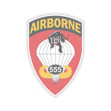Load image into Gallery viewer, Kiss-Cut Stickers - Army - 555th Parachute Infantry Battalion wo Txt X 300
