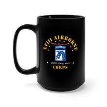 Load image into Gallery viewer, Black Mug 15oz - XVIII Airborne Corps - Sky Dragons X 300
