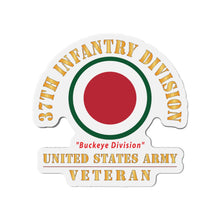 Load image into Gallery viewer, Die-Cut Magnets - Army - SSI - 37th Infantry Division - Buckeye Division - US Army Veteran X 300
