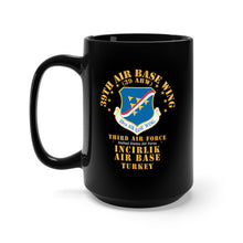 Load image into Gallery viewer, Black Mug 15oz - USAF - 39th Air Base Wing - Incirlik AB X 300
