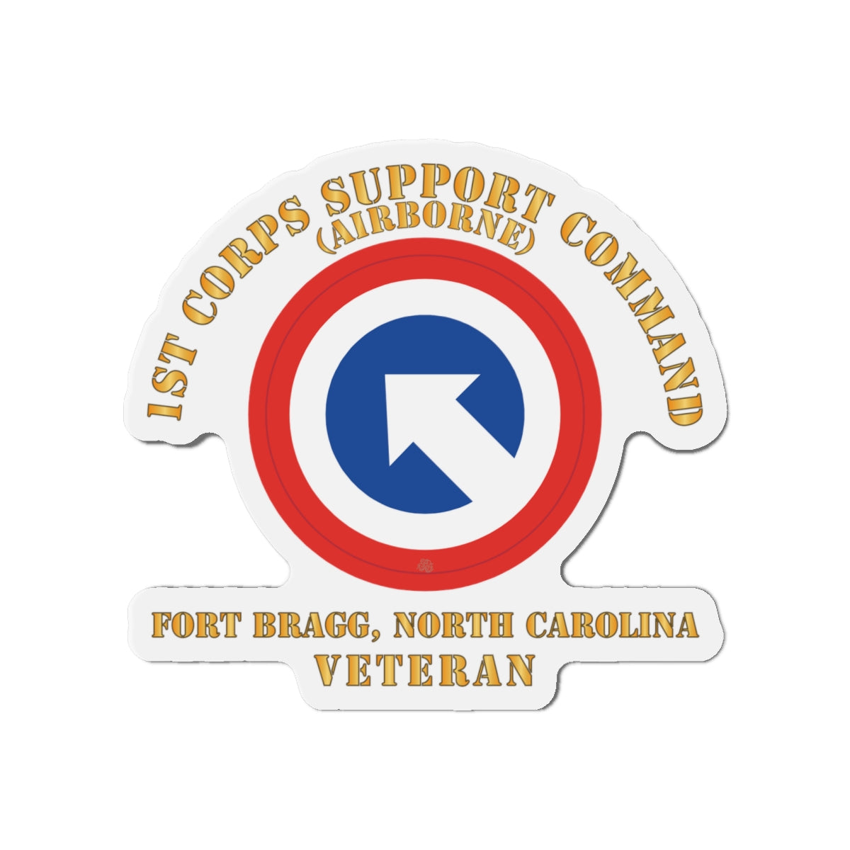 Die-Cut Magnets - Army - 1st Corps Support Command (COSCOM) - FBNC - V ...