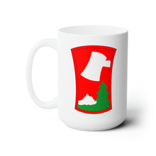 Load image into Gallery viewer, White Ceramic Mug 15oz - Army - 70th Infantry Division wo Txt

