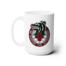 Load image into Gallery viewer, White Ceramic Mug 15oz - Army - 279th Station Hospital - DUI wo Txt X300
