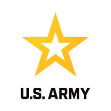Load image into Gallery viewer, Kiss-Cut Vinyl Decals - Army Star W Us Army X 300
