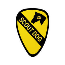 Load image into Gallery viewer, Kiss-Cut Vinyl Decals - Army - 25th Scout Dog Platoon 1st Cav wo Txt
