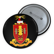 Load image into Gallery viewer, Custom Pin Buttons - COA - Fort Sill - Artillery School wo txt
