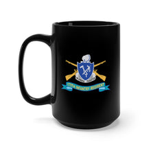 Load image into Gallery viewer, Black Mug 15oz - 179th Infantry Regiment - w Br - DUI - Ribbon X 300
