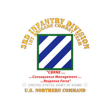Load image into Gallery viewer, Kiss-Cut Vinyl Decals - Army - 3rd ID - CBRNE - US NorthCom
