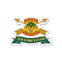 Load image into Gallery viewer, Die-Cut Magnets - Army - 528th Support Battalion w SF Br - Ribbon X 300
