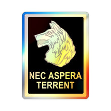 Load image into Gallery viewer, Holographic Die-cut Stickers - 27th Infantry Regiment

