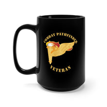 Load image into Gallery viewer, Black Mug 15oz - Combat Pathfinder Veteran X 300
