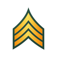 Load image into Gallery viewer, Kiss-Cut Vinyl Decals - Army - Sergeant - SGT wo Txt X 300
