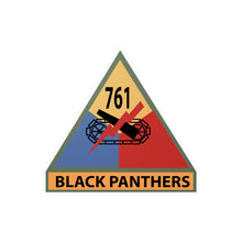 Load image into Gallery viewer, Kiss-Cut Vinyl Decals - Army - 761st Tank Battalion SSI w Name Tape X 300

