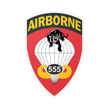 Load image into Gallery viewer, Kiss-Cut Vinyl Decals - Army - 555th Parachute Infantry Battalion wo Txt X 300
