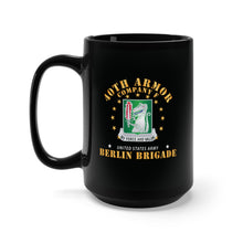 Load image into Gallery viewer, Black Mug 15oz - Company F 40th Armor - Berlin Brigade X 300
