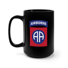 Load image into Gallery viewer, Black Mug 15oz - SSI - 82d Airborne Division X 300
