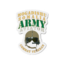 Load image into Gallery viewer, Die-Cut Magnets - Army - ARMY -  Aviator - Mogadishu, Somalia- Combat Vet X 300
