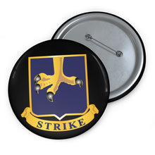 Load image into Gallery viewer, Custom Pin Buttons - 502nd Infantry Regt - DUI wo txt
