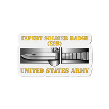 Load image into Gallery viewer, Die-Cut Magnets - Army - Expert Soldier Badge
