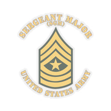 Load image into Gallery viewer, Kiss-Cut Stickers - Army - Sergeant Major - SGM - Flat X 300
