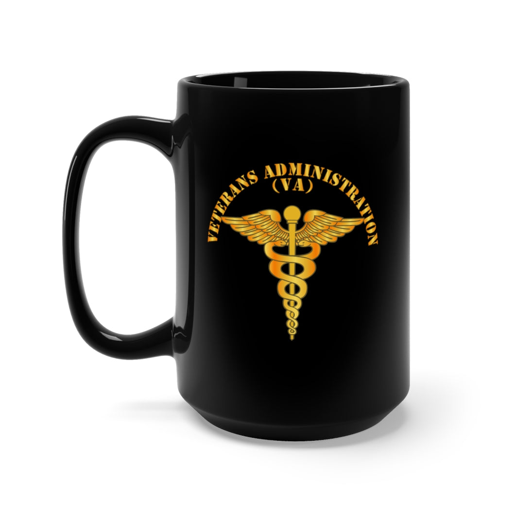 Black Mug 15oz - Medical - Veterans Administration - VA