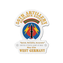 Load image into Gallery viewer, Die-Cut Magnets - Army - 56th Artillery Command - Pershing - Bismark Kaserne - New Ulm X 300
