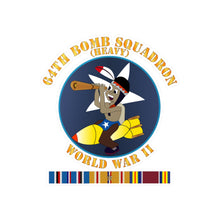 Load image into Gallery viewer, Kiss-Cut Vinyl Decals - AAC - 64th Bomb Squadron - WWII w PAC SVC X 300
