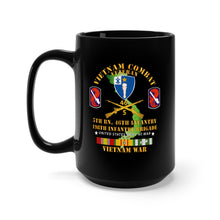 Load image into Gallery viewer, Black Mug (11oz, 15oz) - 5th Bn 46th Infantry - 198th Infantry Bde w VN SVC
