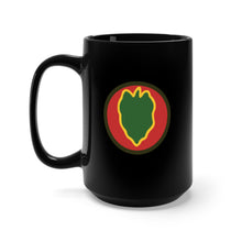 Load image into Gallery viewer, Black Mug 15oz - SSI - 24th Infantry Division X 300

