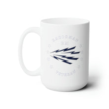 Load image into Gallery viewer, White Ceramic Mug 15oz - Navy - Radioman - RM - Veteran wo Bkgnd - White
