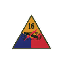 Load image into Gallery viewer, Kiss-Cut Vinyl Decals - SSI - 16th Armored Division X 300

