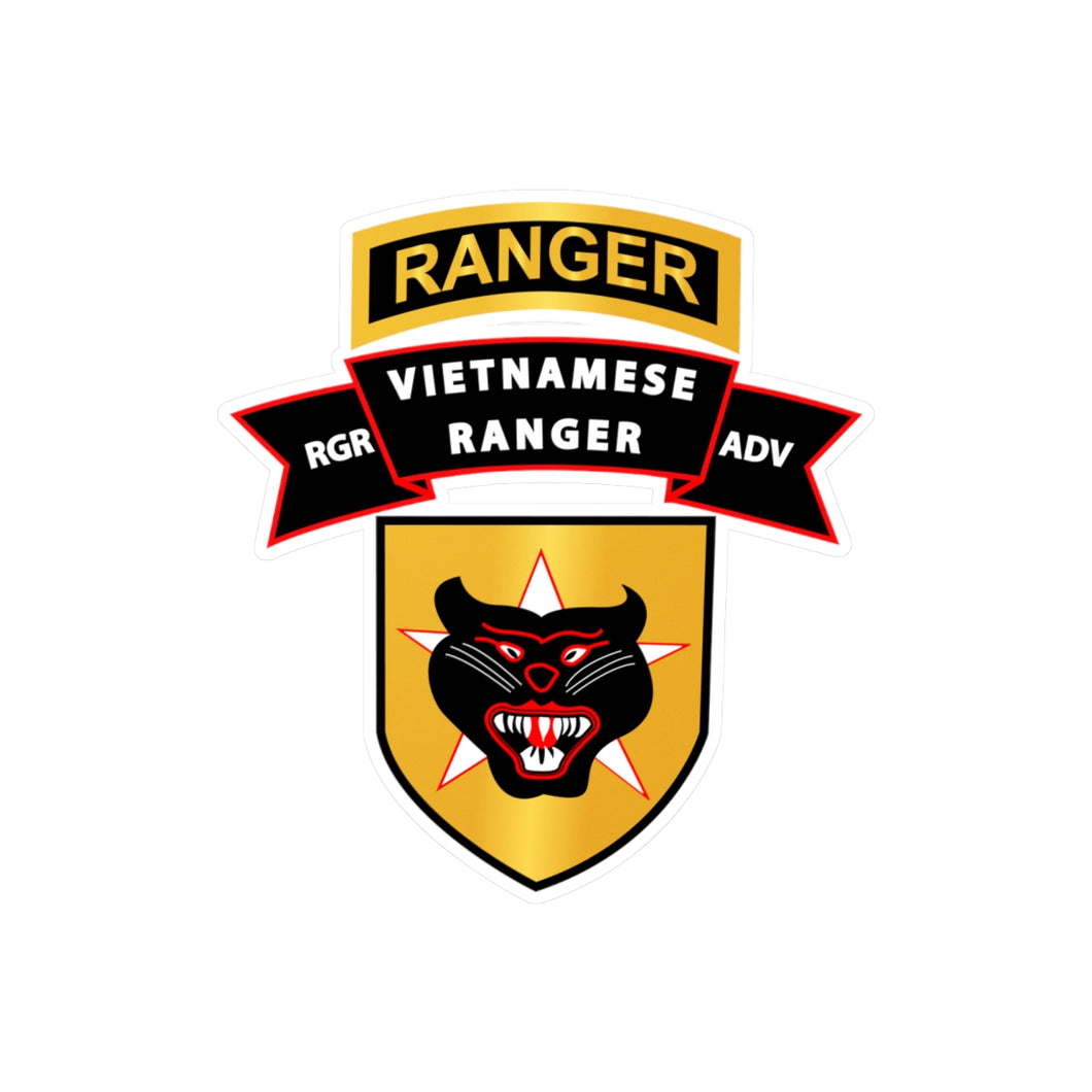 Kiss-Cut Vinyl Decals - SOF - SSI - Vietnamese Ranger Advisor X 300