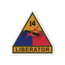 Load image into Gallery viewer, Die-Cut Magnets -SSI - 14th Armored Division w Name Tape X 300
