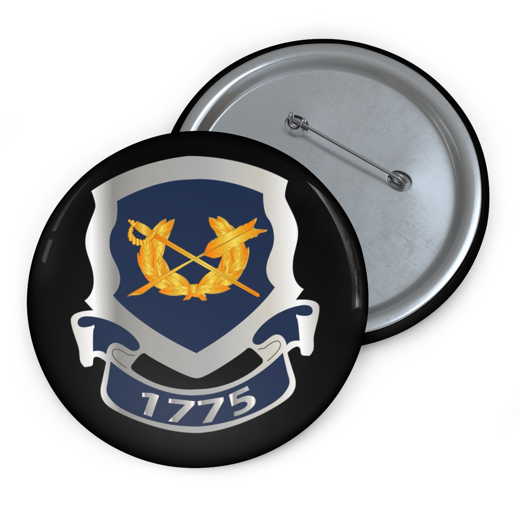 Custom Pin Buttons - Jag Corps Crest wo Txt w DS X 300