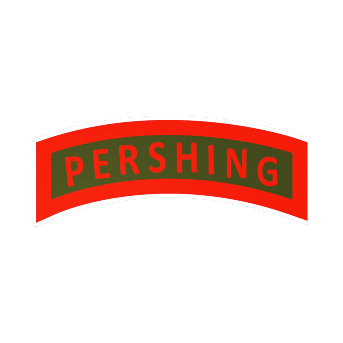 Kiss-Cut Vinyl Decals - Army - Pershing Missile Tab – MIP Brand Store
