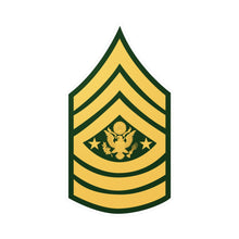 Load image into Gallery viewer, Kiss-Cut Vinyl Decals - Army - Sgt Major of the Army E-9 (SMA) X 300
