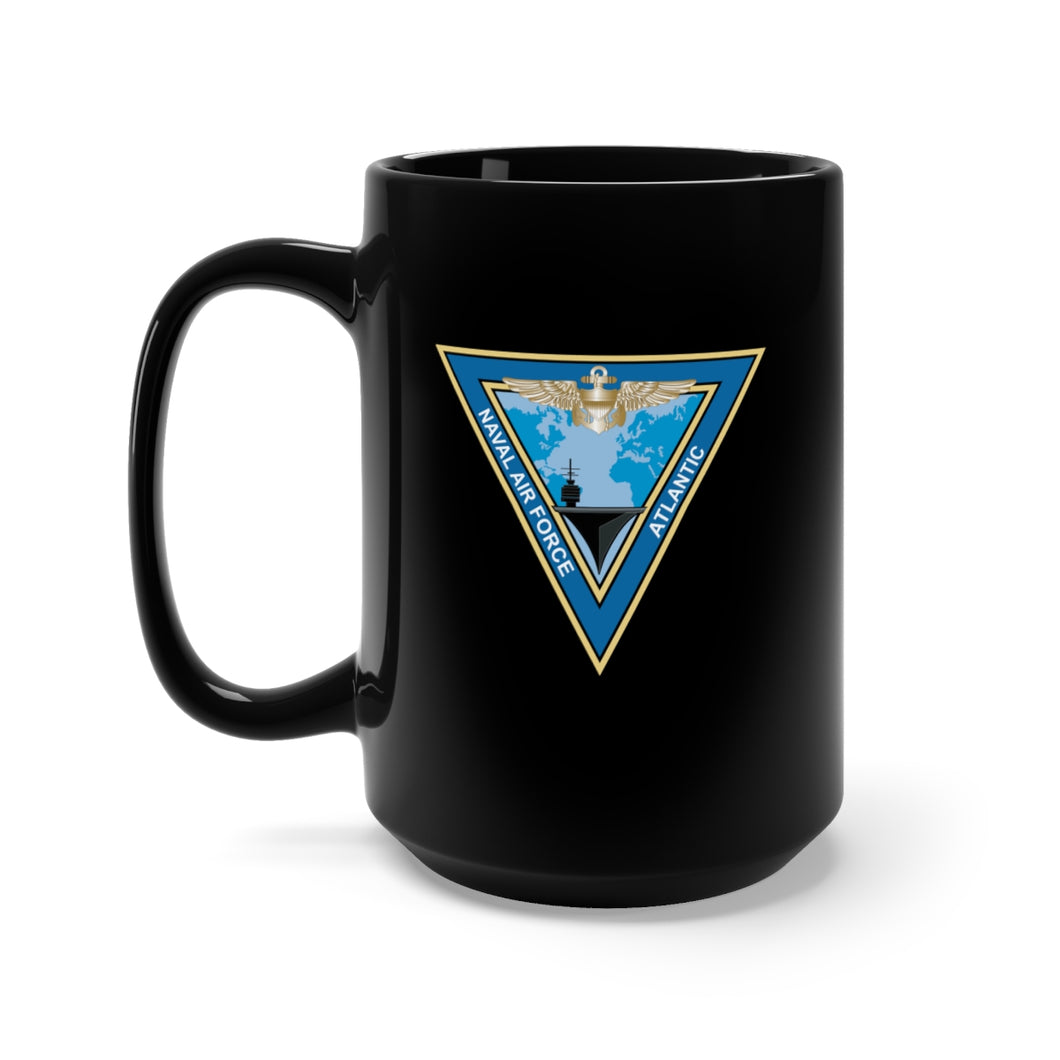 Black Mug 15oz - Navy - Commander, Naval Air Force Atlantic - COMNAVAIRLANT wo Txt X 300