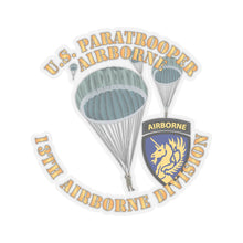 Load image into Gallery viewer, Kiss-Cut Stickers - Army - US Paratrooper - 13th Airborne Division X 300
