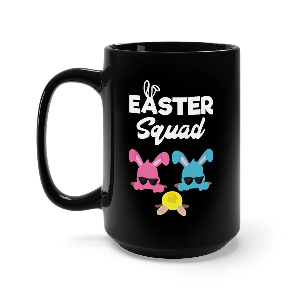 Black Mug 15oz - Easter Squad - Gonzales Easter - 2025