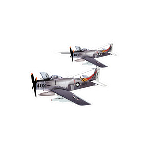 Kiss-Cut Vinyl Decals - Navy - Douglas A-6 Skyraider Pair