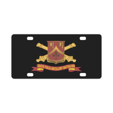 Load image into Gallery viewer, 284th Field Artillery Battalion - DUI w Br - Ribbon X 300 Classic License Plate
