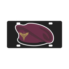 Load image into Gallery viewer, Ukraine - Ukraine Air Assault Forces - Maroon Beret w Badge X 300 Classic License Plate
