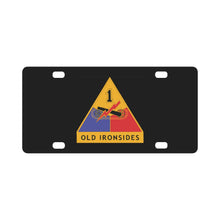 Load image into Gallery viewer, DUI - 1st Armored Division X 300 Classic License Plate
