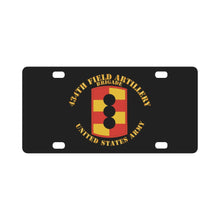 Load image into Gallery viewer, Army - 434th Field Artillery Brigade - SSI Classic License Plate
