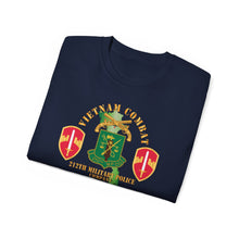 Load image into Gallery viewer, Unisex Ultra Cotton Tee - Army - Vietnam Combat Veteran w 212th Military Police Company - MACV SSI - VN SVC X 300
