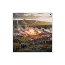 Load image into Gallery viewer, Acrylic Wall Art Panel - US Civil War Battle - Battle of Kennesaw Mountain Georgia
